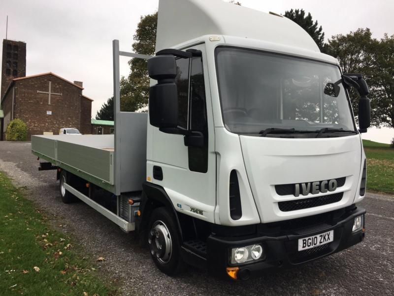 Iveco Eurocargo 75E16S 7.5T 21ft Dropside Ideal Scaffold Truck, Low Mileage in Walsall, West