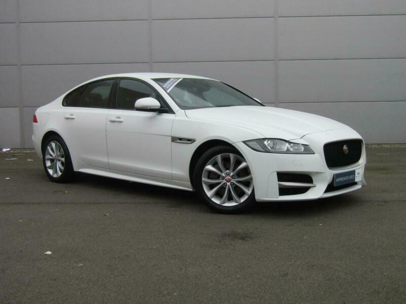 2018 Jaguar XF Jaguar XF 2.0i R-Sport Auto (s/s) 4dr Petrol white