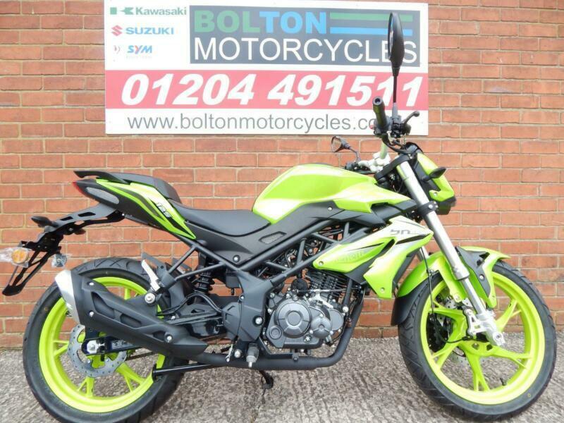 Benelli BN 125cc Naked Motorcycle Learner Legal commuter 