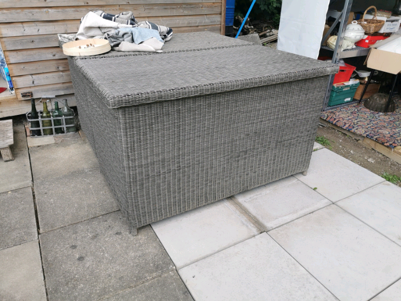 Kettler Palma storage box in rattan grey in Norwich, Norfolk Gumtree