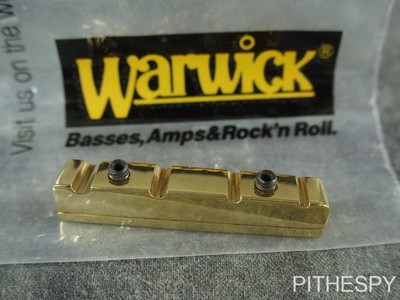 Warwick Brass Just A Nut III 4 String Bass Thumb Corvette Streamer Alien