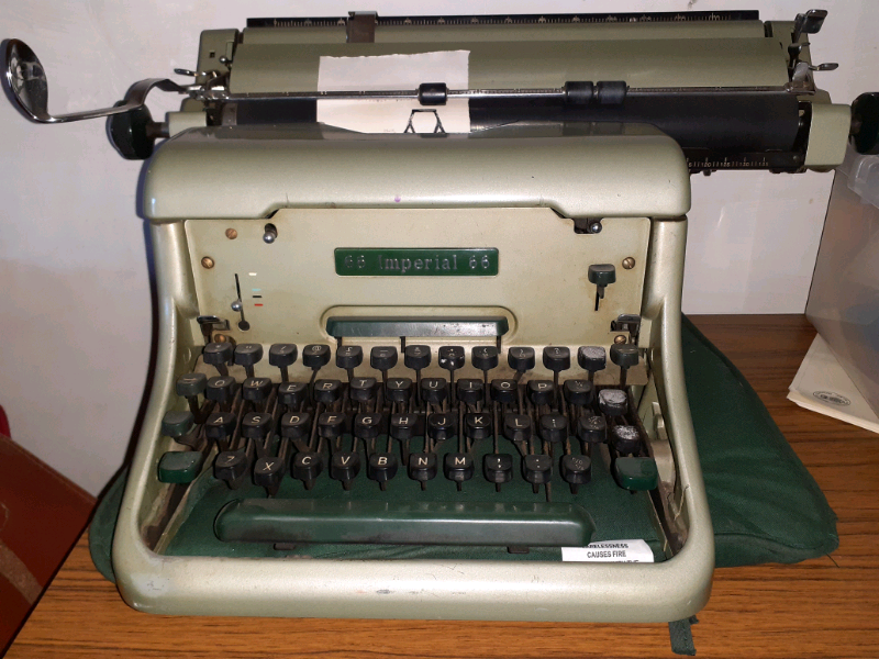 Vintage Imperial typewriter SOLD in County Antrim Gumtree