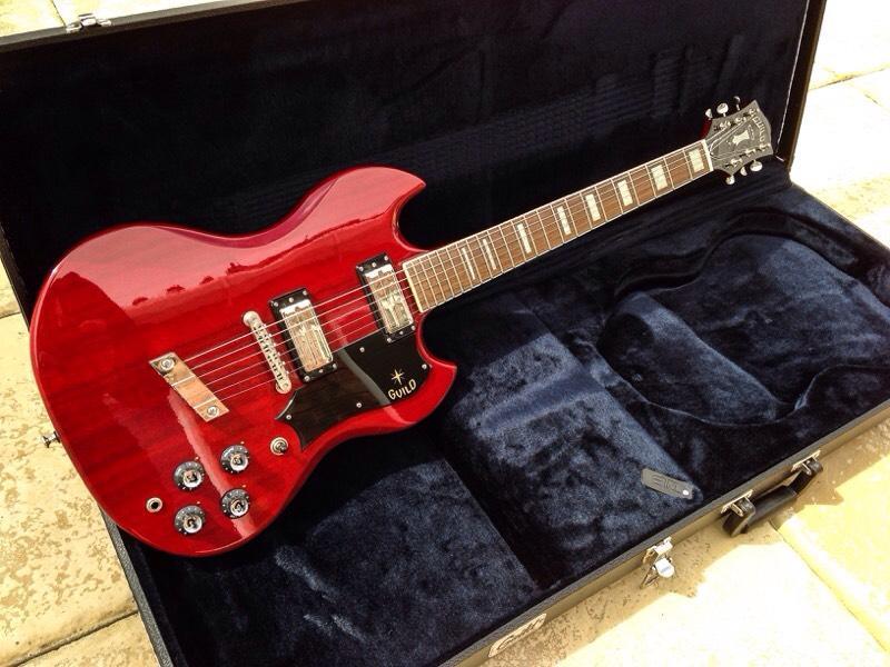 Guild S100 polara (Gibson SG style) electric guitar in Metheringham