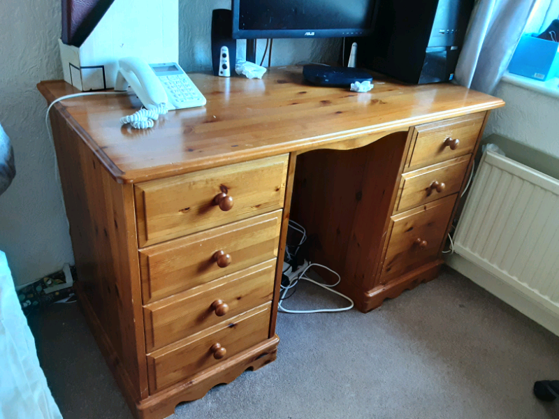 Antique pine desk in Park Street, Hertfordshire Gumtree