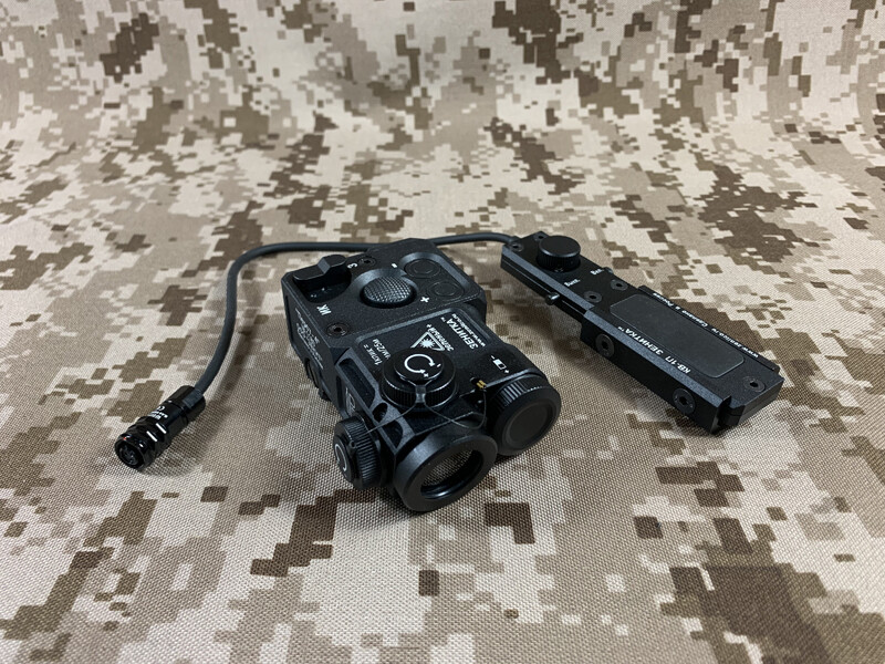 SOTAC PERST-4 レーザーデバイス　グリーン／IR Sotac perst-4 Aiming Green Visible Laser Sight PEQ IR Laser