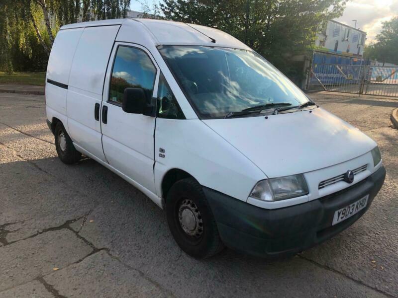 2001 FIAT SCUDO 1.9D EL PANEL VAN ONE FORMER KEEPER TWO KEYS LOVELY