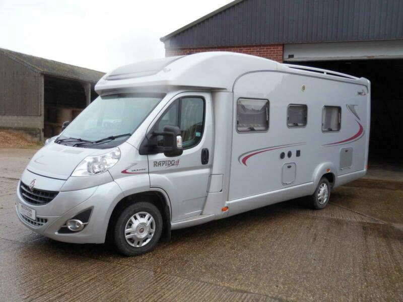 Rapido 7065+ 4 Berth Motorhome For Sale With 2 Fixed Rear Single Beds