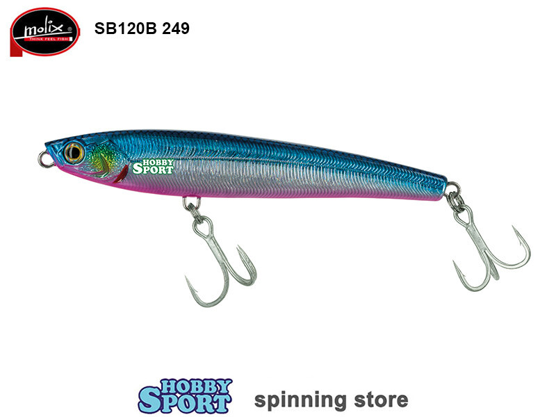 MOLIX  SB 120 B   STICK BAIT 26 GR  col 249 SPRING SARDA SPINNING MARE