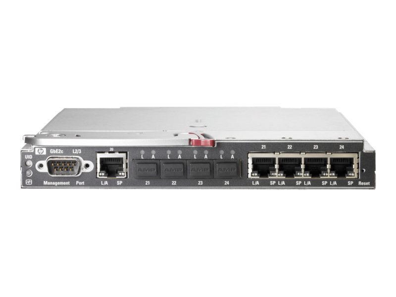 HP GbE2c Layer2/3 Ethernet Blade Switch for c-Class BladeSystem ...