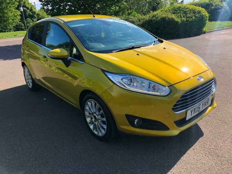 Ford Fiesta 2015 1.6 TDCi Titanium X 5 Door Yellow in Stanfordle