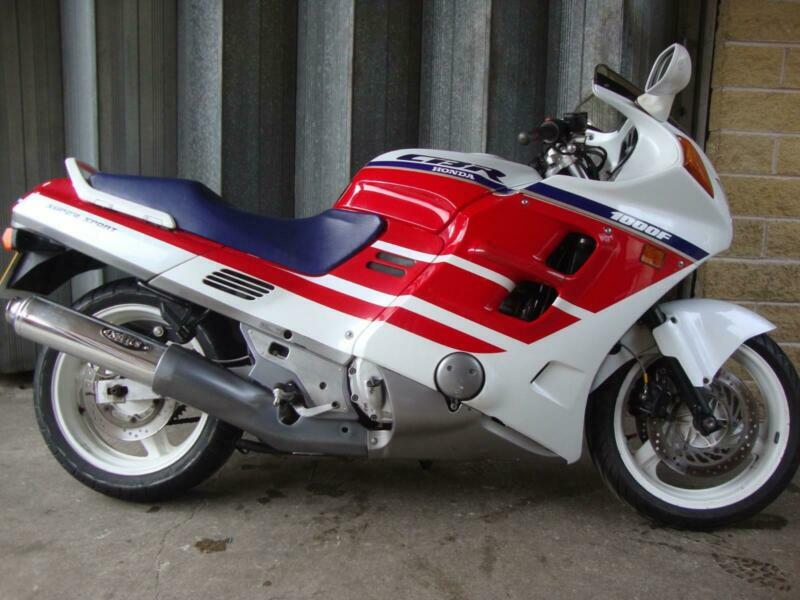 Honda cbr1000f разгон