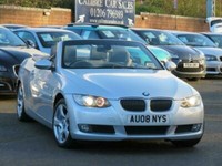 2008 BMW 3 Series 325i SE 2dr Step Auto - Sat Nav, Heated Leather CONVERTIBLE Pe