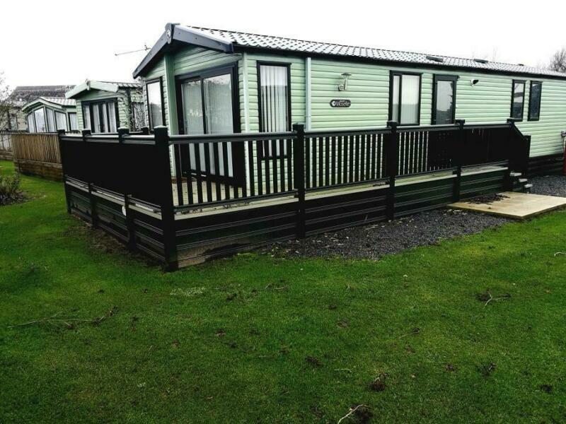 Pre owned static caravan for sale , already sited with viewer the Lake District in Kendal