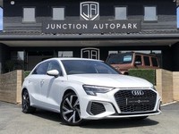 2022 Audi A3 TFSI S line Hatchback Petrol Manual