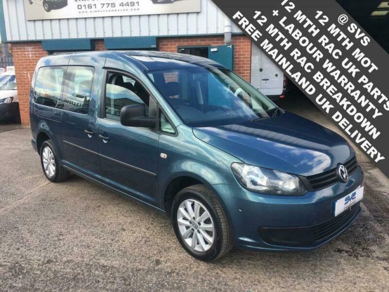 2015 VW CADDY MAXI 2.0TDI 6 SPEED 140BHP FACTORY KOMBI / CREW VAN RARE