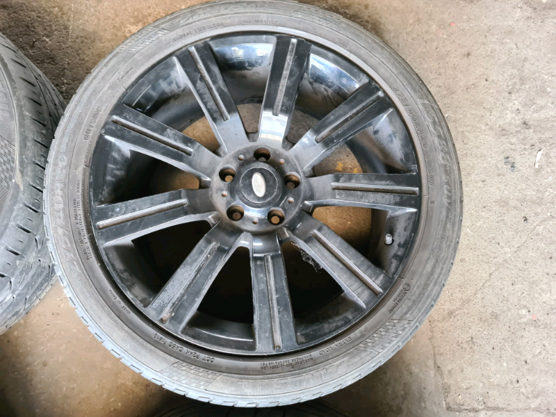 RANGE ROVER 20" ALLOY WHEELS VW T5 TRANSPORTER VIVARO 5X120 ASPORT VOG