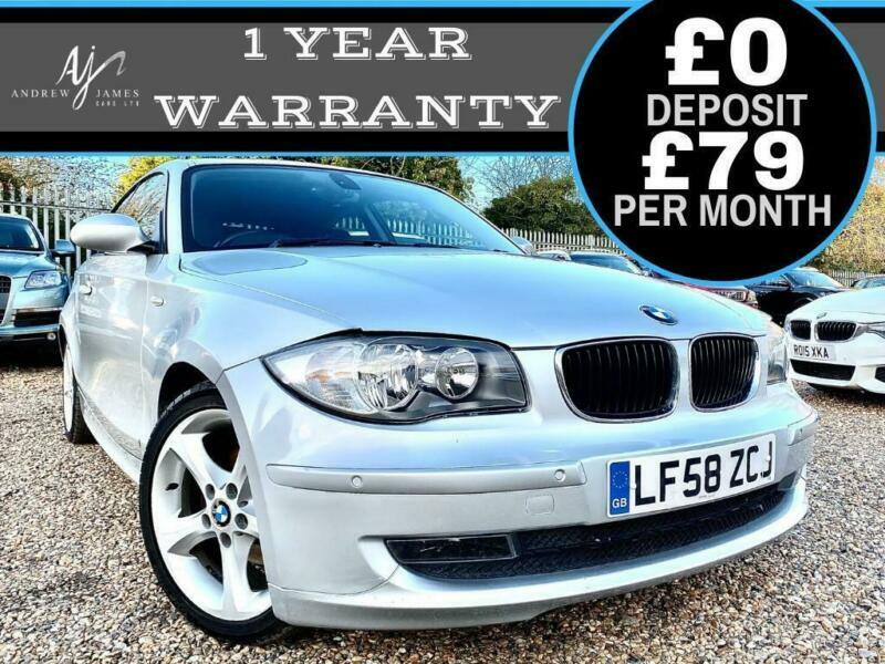 2008 BMW 1 SERIES 116i SE SILVER MANUAL PETROL - NEW MOT - LOW MILES