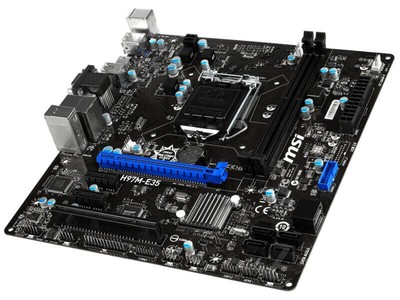 MSI H97M-E35 Motherboard LGA 1150 Socket H3 Intel H97 Micro ATX DDR3 tested!!!