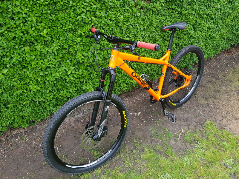 Orange crush 650b hardtail mountain bike 49cm in Totterdown, Bristol