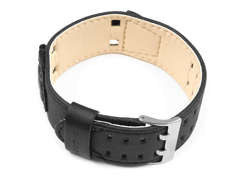 Bracelet Montre Casio En Cuir Noir - Pour Modèles LTP-1154P / LTP-1154PQ / LTP-1154Q - Neuf Avec étiquette