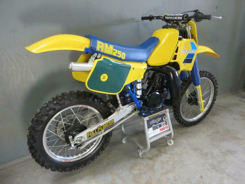 Suzuki RM 250 1994 FULL museum quality restoration,as new. in