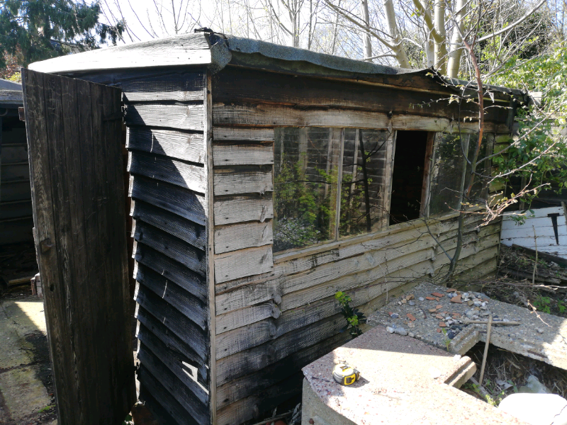 woodever carpentry ireland lean to shed side