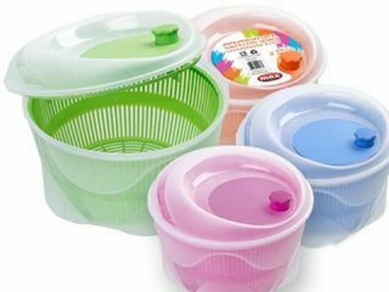 Centrifuga In Plastica Lava Verdura Verdure Asciuga Strizza Insalata idea