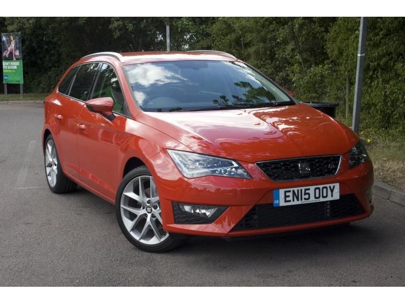 2015 SEAT Leon 2.0 TDI ST FR DYNAMIC 5dr Tech. Pack Diesel Red Manual