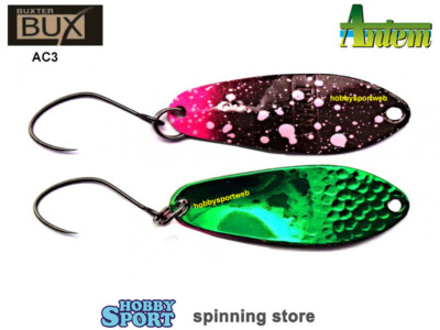 ANTEM SPOON BUX 6,5 GR COL AC-3 BROWN PINK ONDULANTE JAPAN TROUT AREA SPINNING