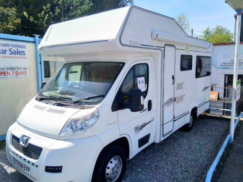 Peugeot Boxer Autoquest Camper Van 2 Berth 333 MWB 2008 58 MCD Cars