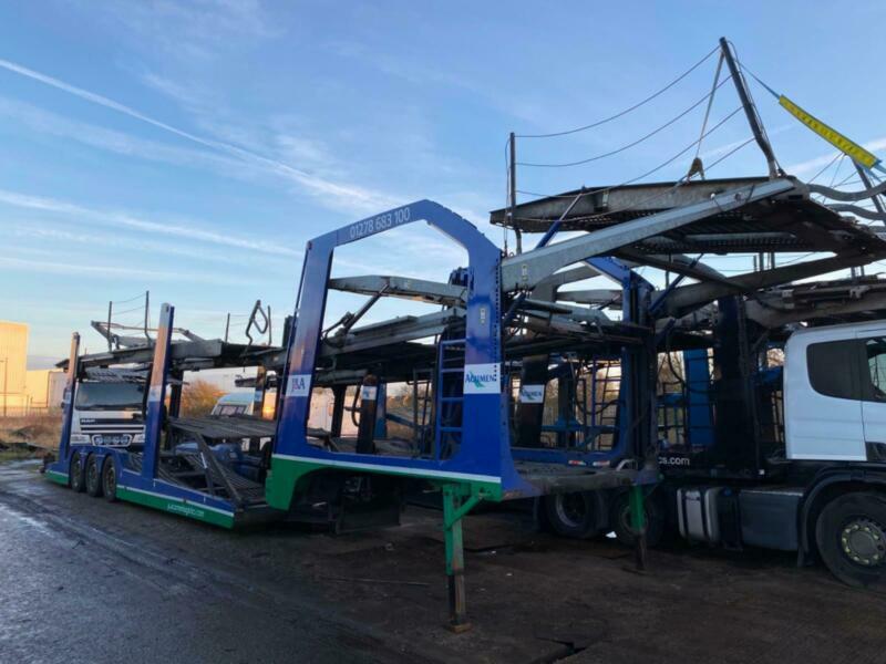 Lohr EHR 300 11 Car Transporter Trailer. 1st Reg 2011. July 20 MOT in