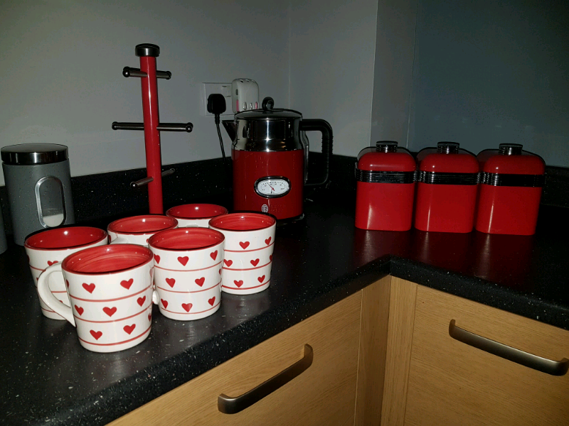 RED KITCHEN ACCESSORIES | in Tyne and Wear | Gumtree