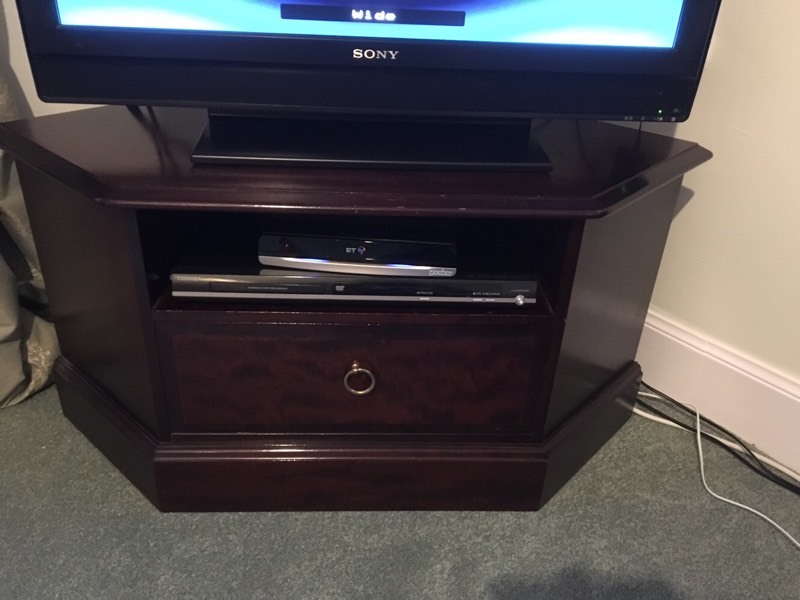 Stag Minstrel Corner TV Unit Mahogany in St Andrews, Fife Gumtree