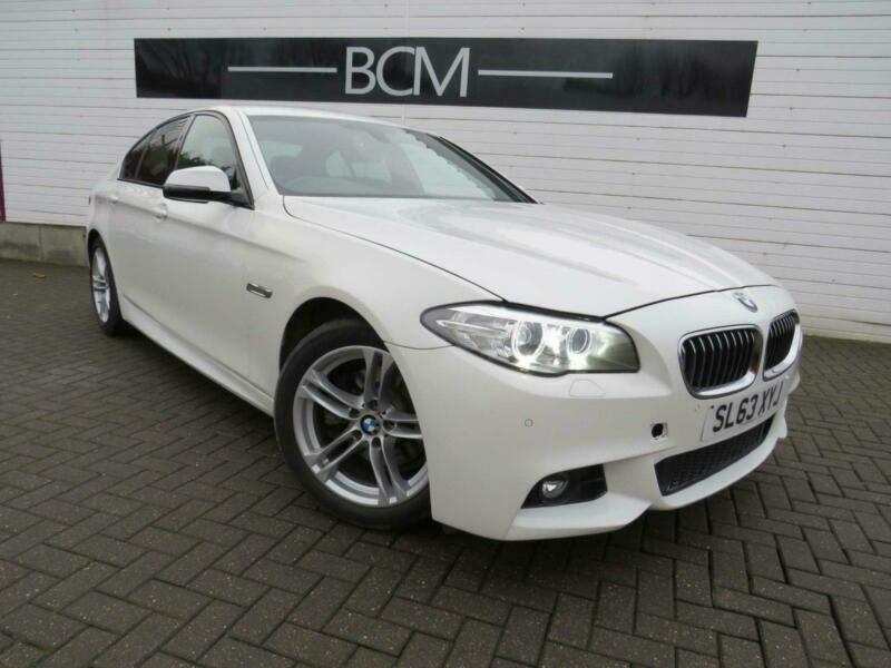 2013 Bmw 5 Series 2 0 520d M Sport 4dr Diesel White Automatic In Leicester Leicestershire Gumtree