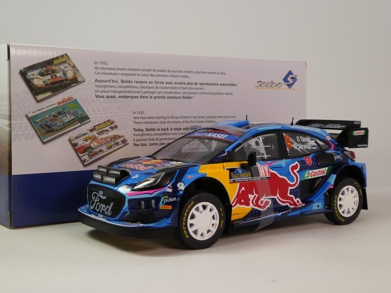 Ixo Ford Puma Rally1 #8 Tanak Winner Rally Sweden 2023 1/18