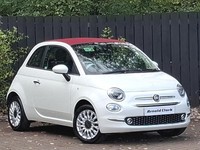 2023 Fiat 500 1.0 Mild Hybrid 2dr CONVERTIBLE PETROL Manual