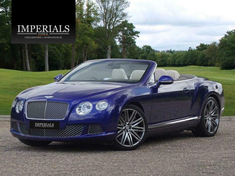 14 Bentley Continental 6 0 W12 Gtc Speed Auto 4wd 2dr Convertible Petrol Autom In Chelmsford Essex Gumtree