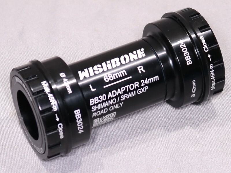 パーツ wishbone BB3024 WISHBONE BB3024 ROADBIKE BOTTOM BRACKET SHIMANO HOLLOWTECH
