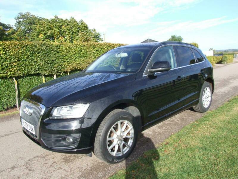 2009 09 Black Audi Q5 2 0tdi 170 Bhp Se Quattro Manual 5 Door