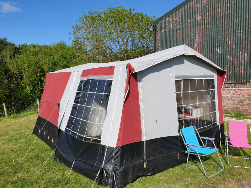 Sunseeker Classic Deluxe 4 Berth Trailer Tent & Awning in Maybole