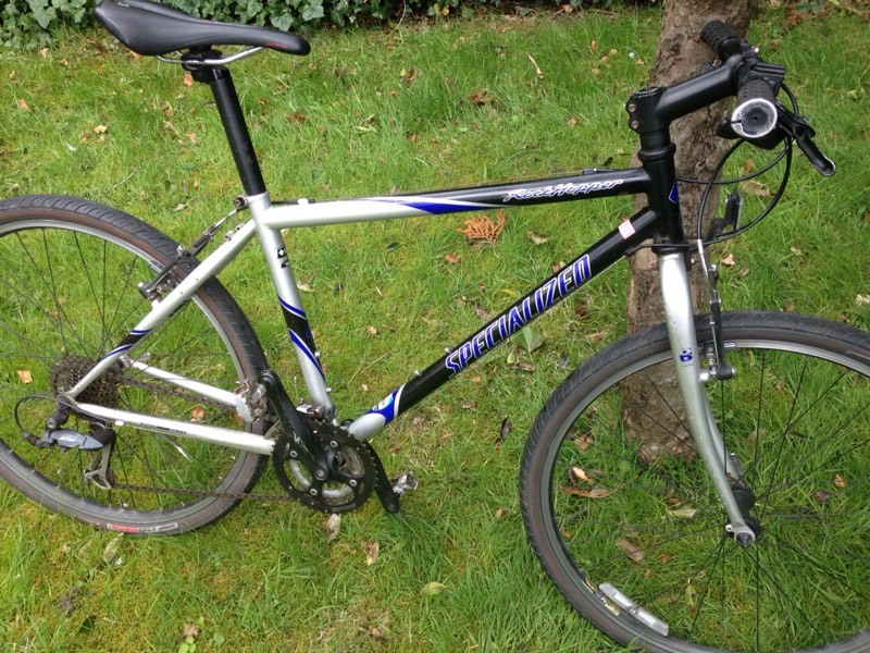 Specialized rock hopper old school mountain bike rigid forks shimano