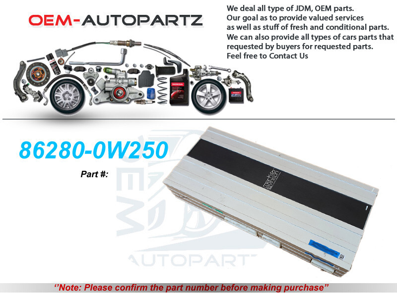 Lexus LS430 2004 2005 86280-0w250 Mark Levinson Amplifier oem used.