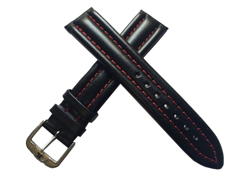 20mm Jacques Lemans Leder UhrenarmbÃ¤Nder GeprÃ¤Gt Kroko-Hai Oder Naturmaserung