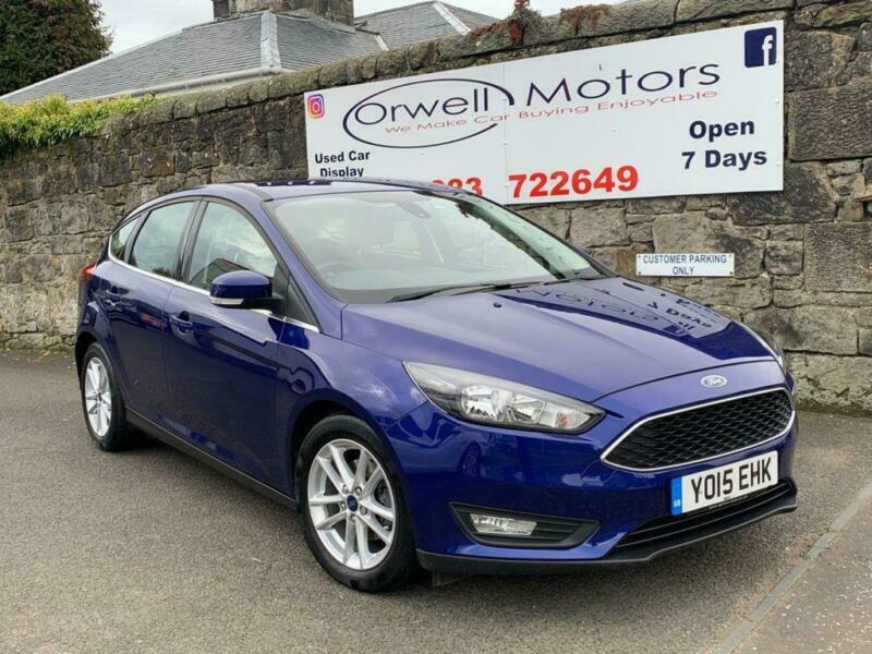 2015 15 FORD FOCUS 1.5 ZETEC TDCI 5D AUTO 118 BHP DIESEL