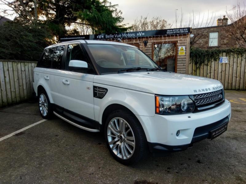 2012 LAND ROVER RANGE ROVER SPORT HSE 3.0 SD V6 AUTO IN DIAMOND WHITE