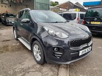 Kia Sportage CRDI 2 ISG, side steps, black, 2 owners, px to clear