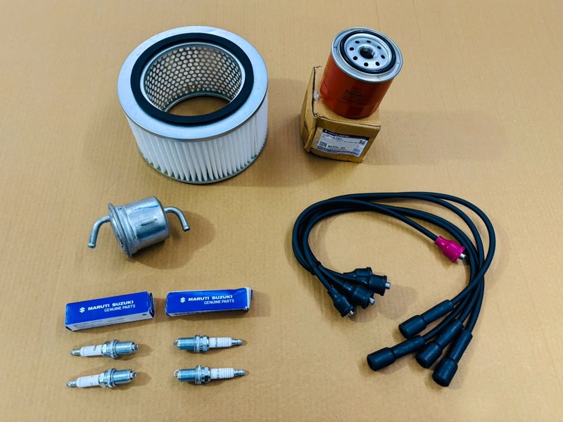 OEM Quality SUZUKI Sierra SJ413 SPARK PLUGS FILTER SERVICE KIT G13A 1.3L 1984-99