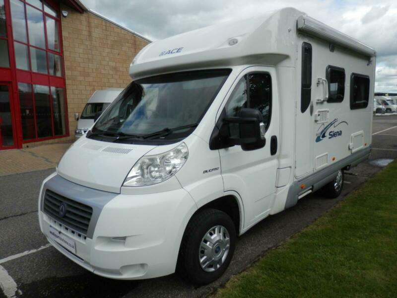 REDUCED PRICE Ace Siena, 2 Berth, rear U shaped lounge motorhome for