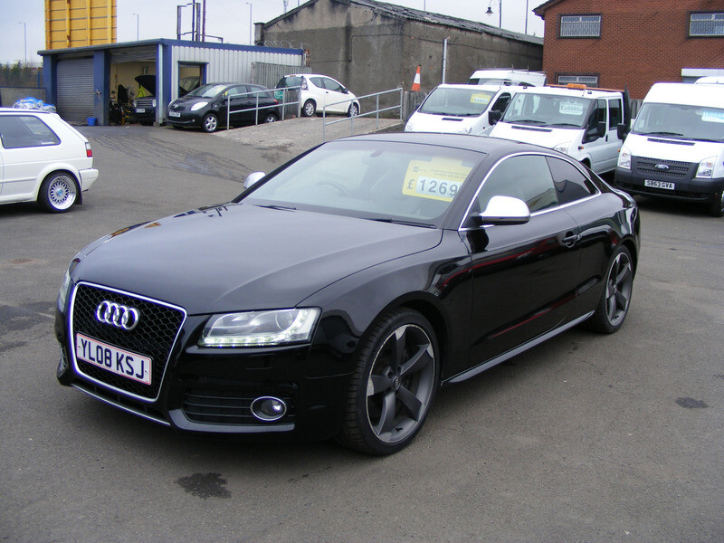 Audi A5 S5 V8 QUATTRO (black) 2008 | in Rutherglen, Glasgow | Gumtree