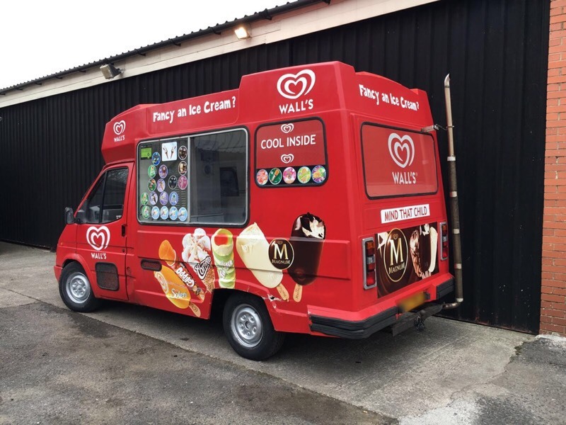 Whitby Morrison Ford Transit Soft Ice Cream Van Carpigiani Van 1
